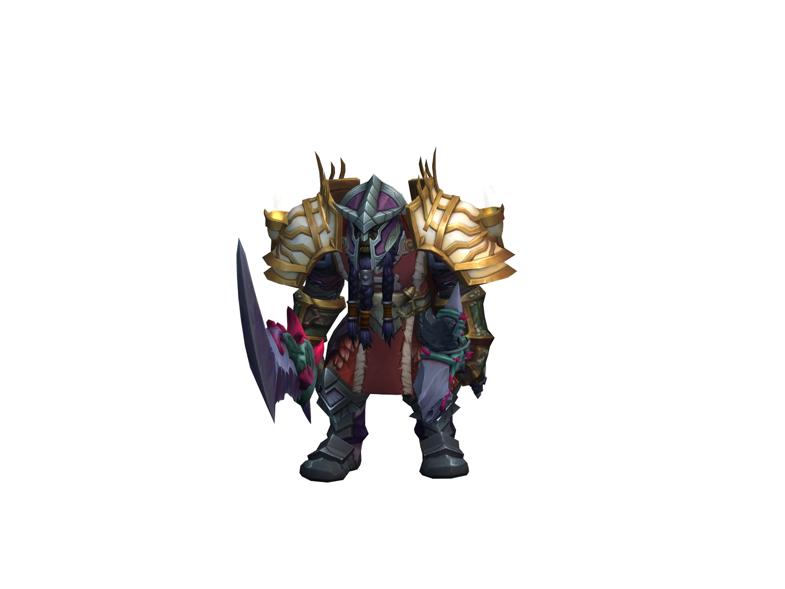 Fearran 3D character render