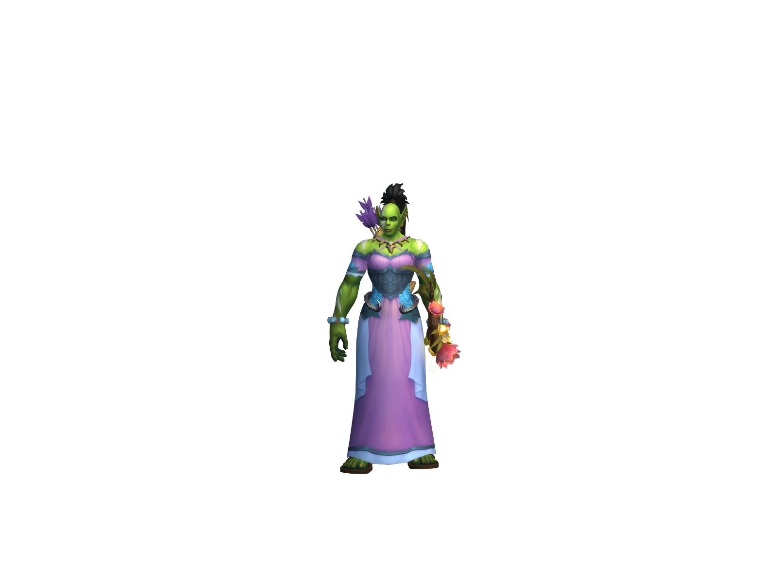 Theraga 3D character render