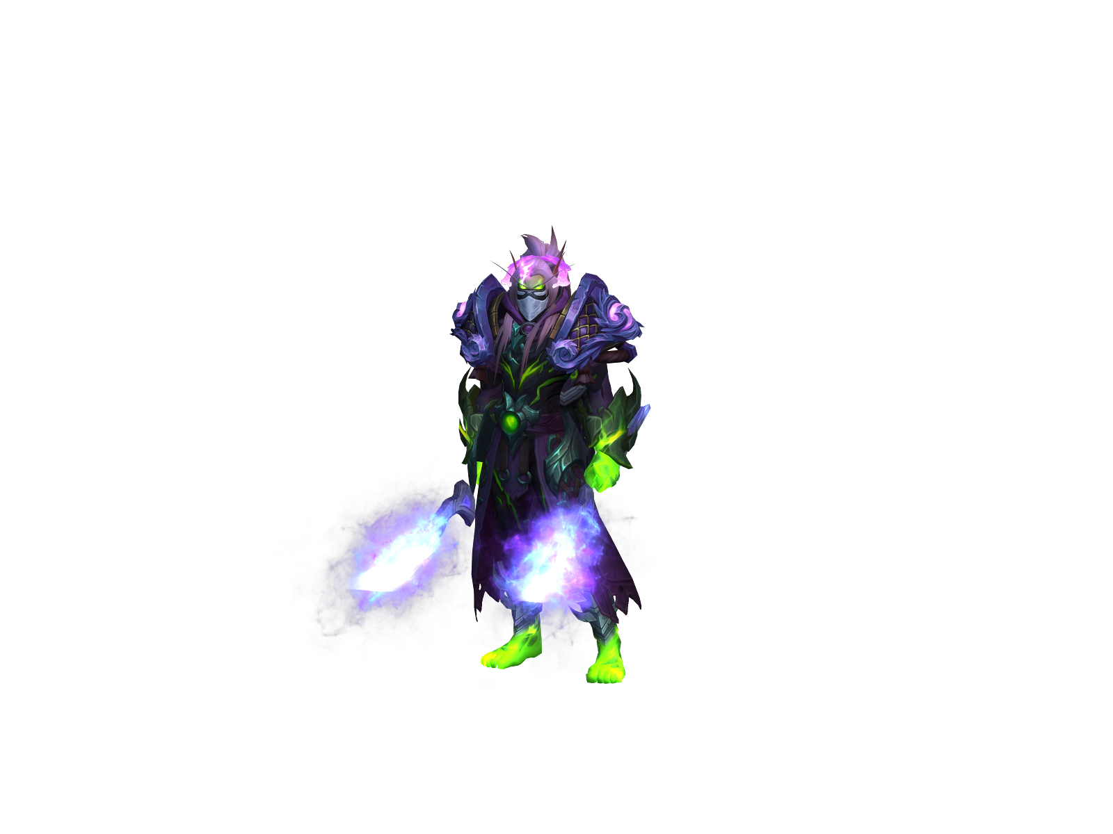 Nanashi 3D character render