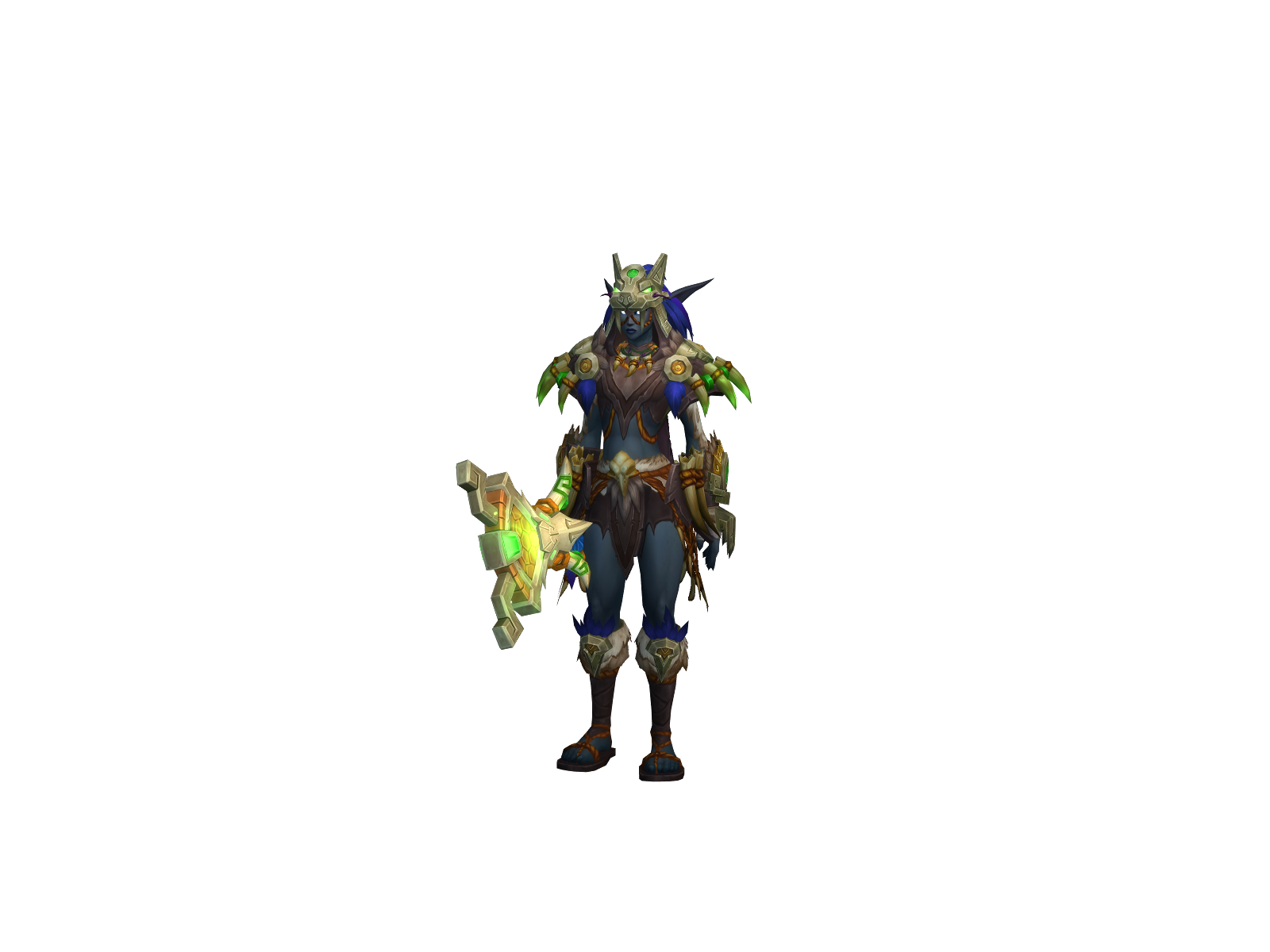 Bigwong 3D character render