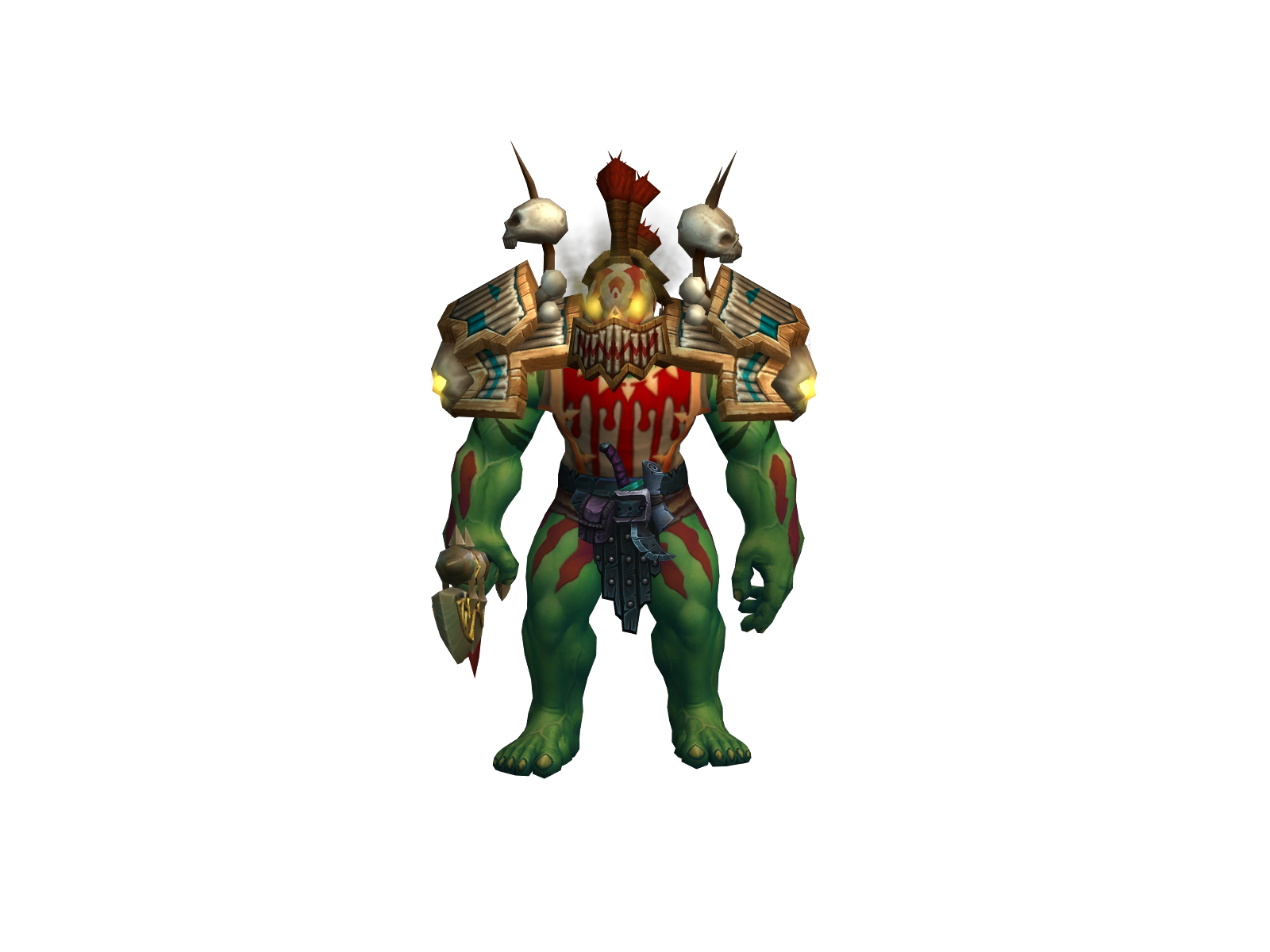 Skunkdicker 3D character render