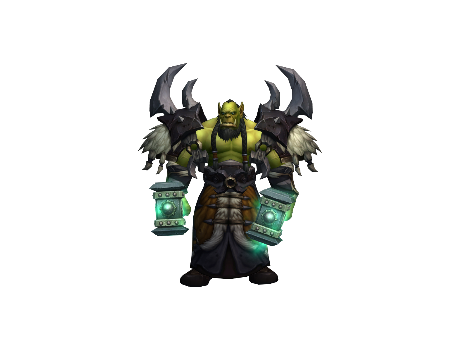 Golgren 3D character render