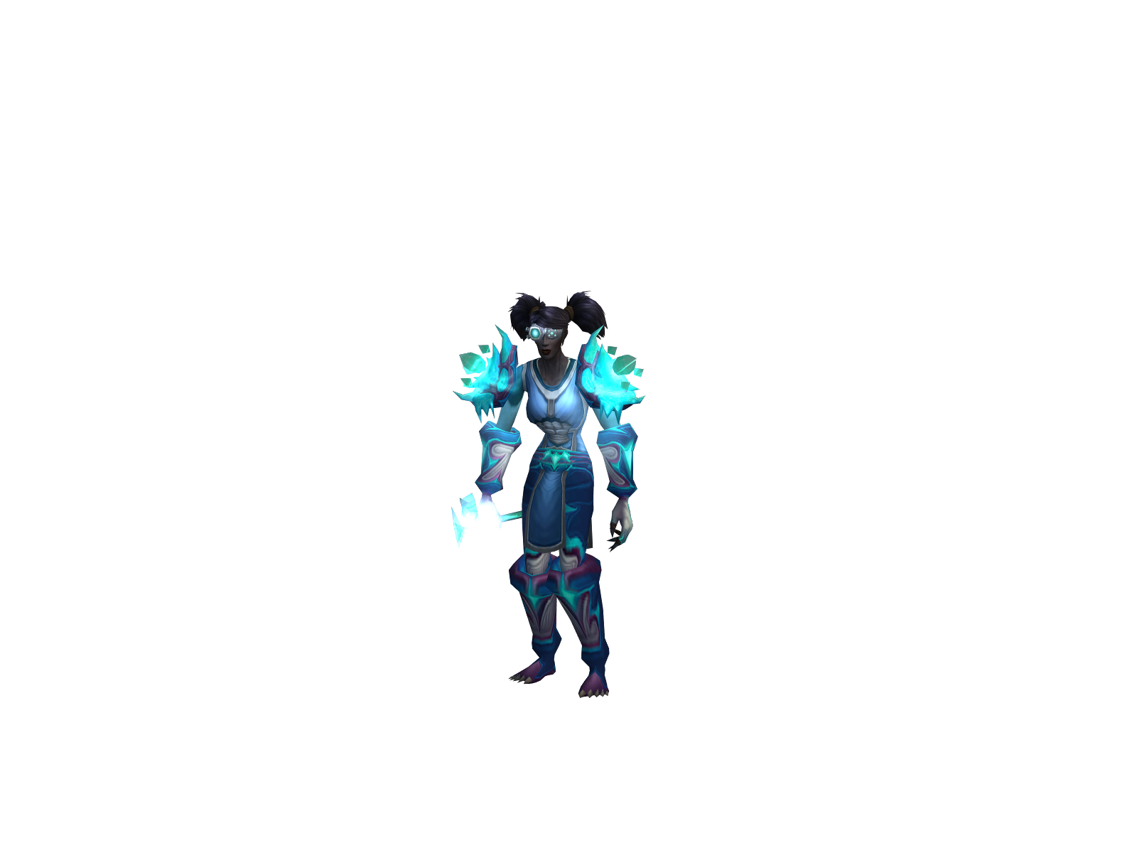 Forzy 3D character render