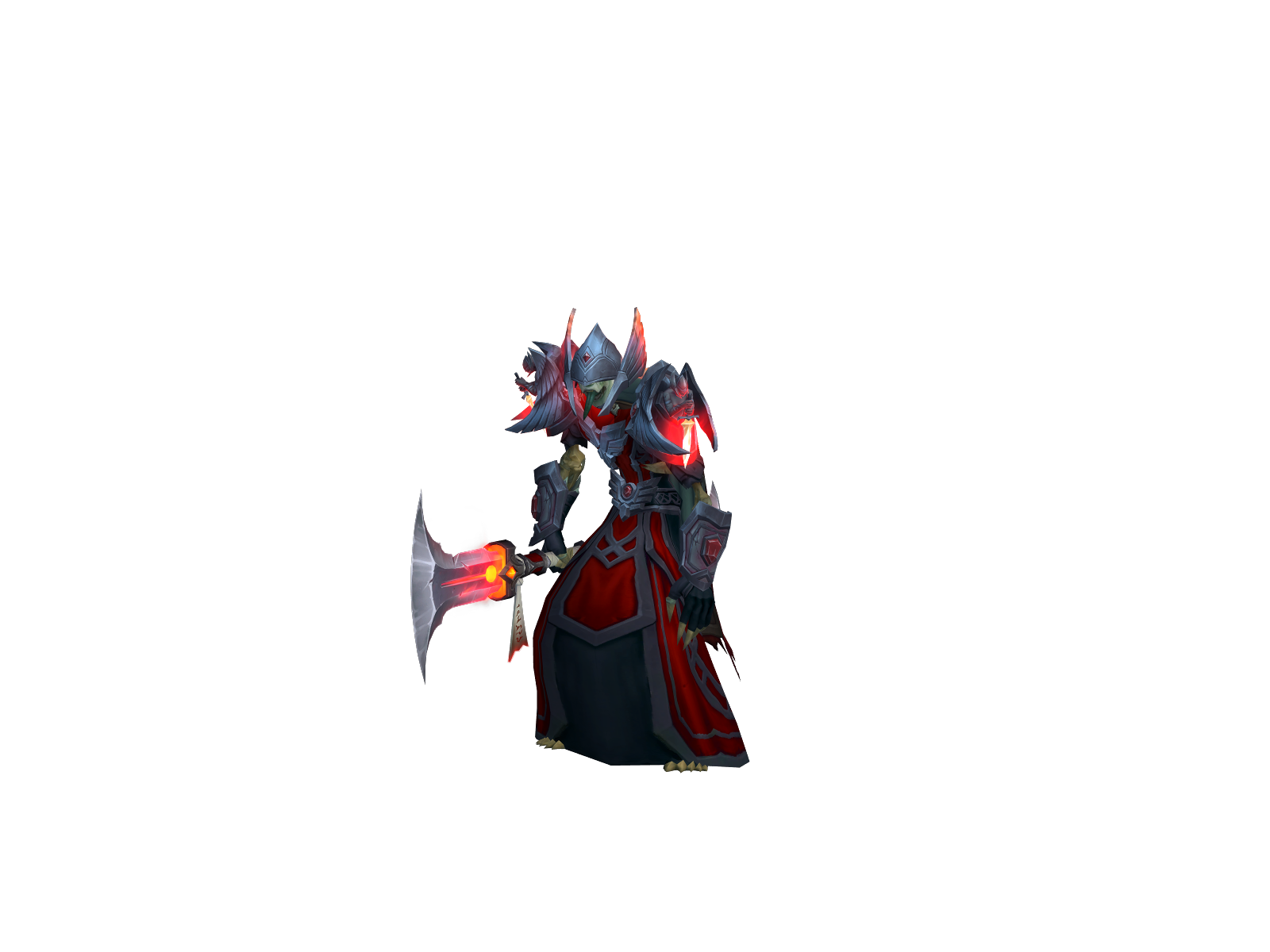 Morgion 3D character render