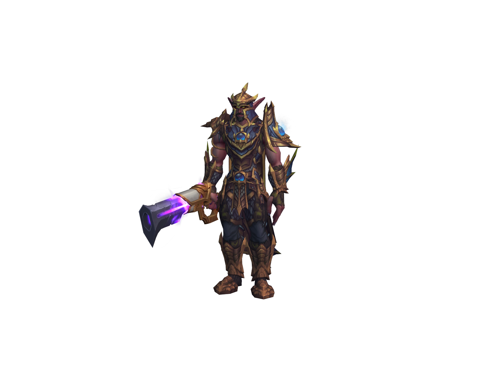 Isheik 3D character render