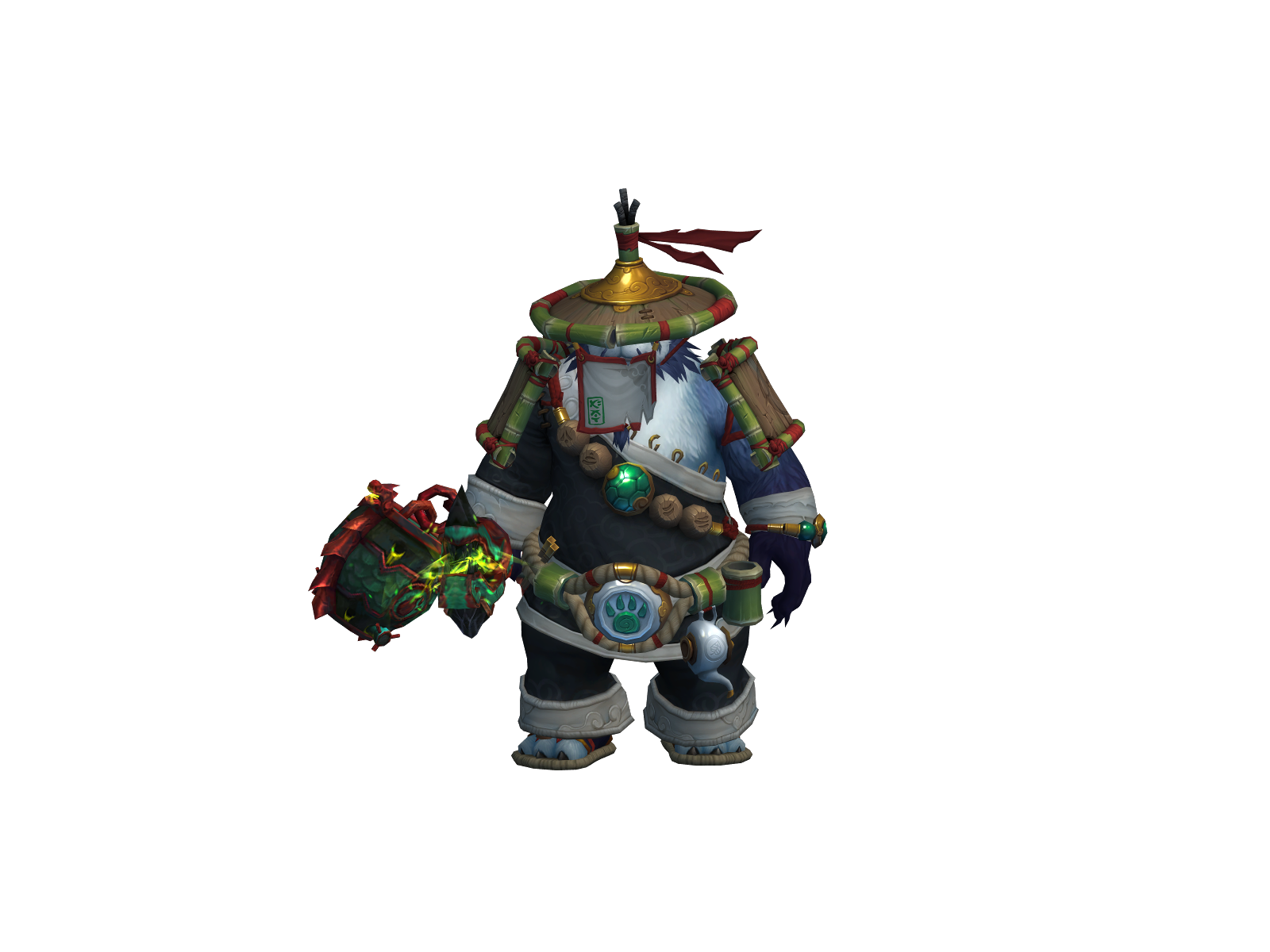 Tinkerpaws 3D character render