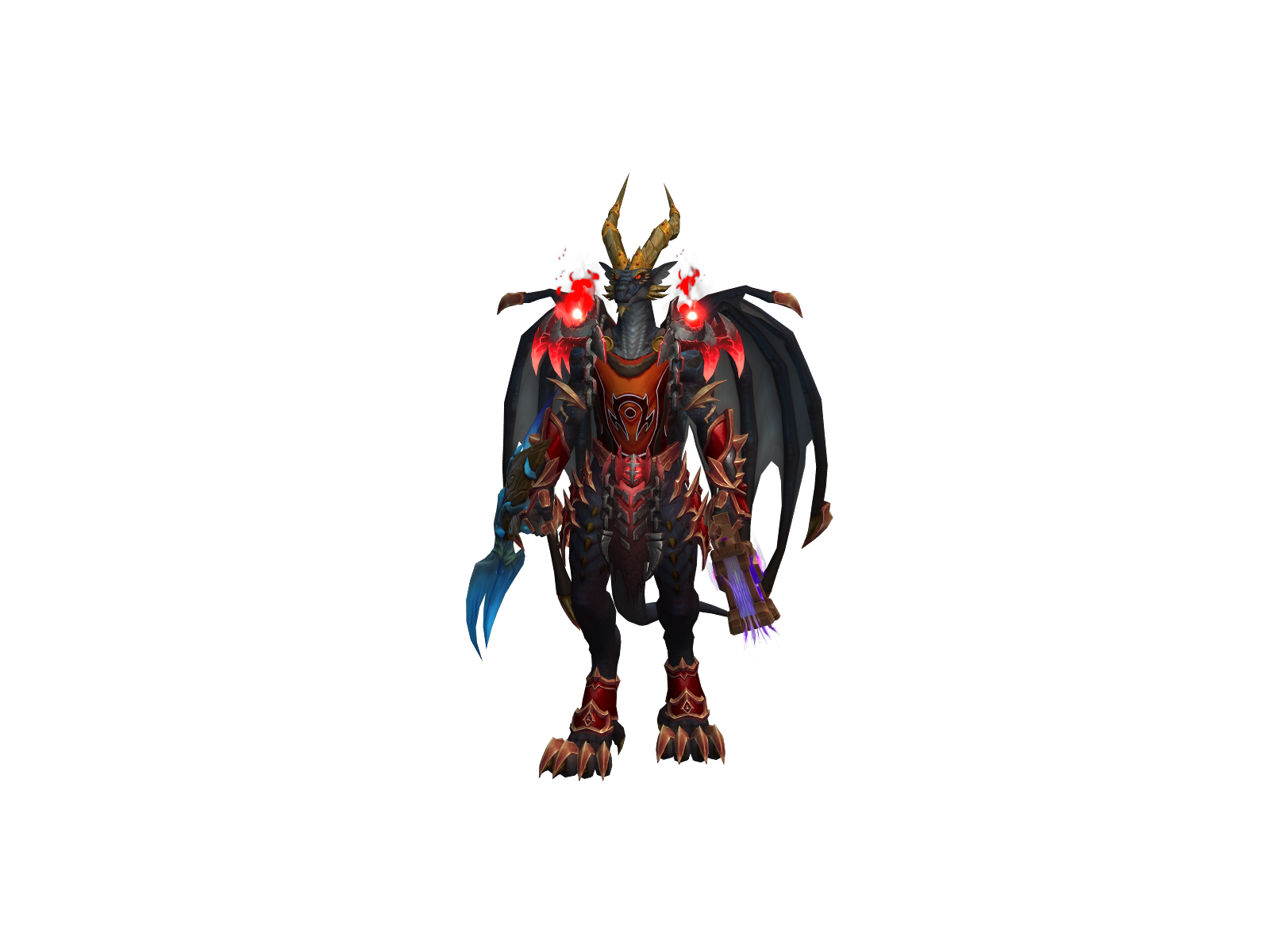 Darkbloom 3D character render