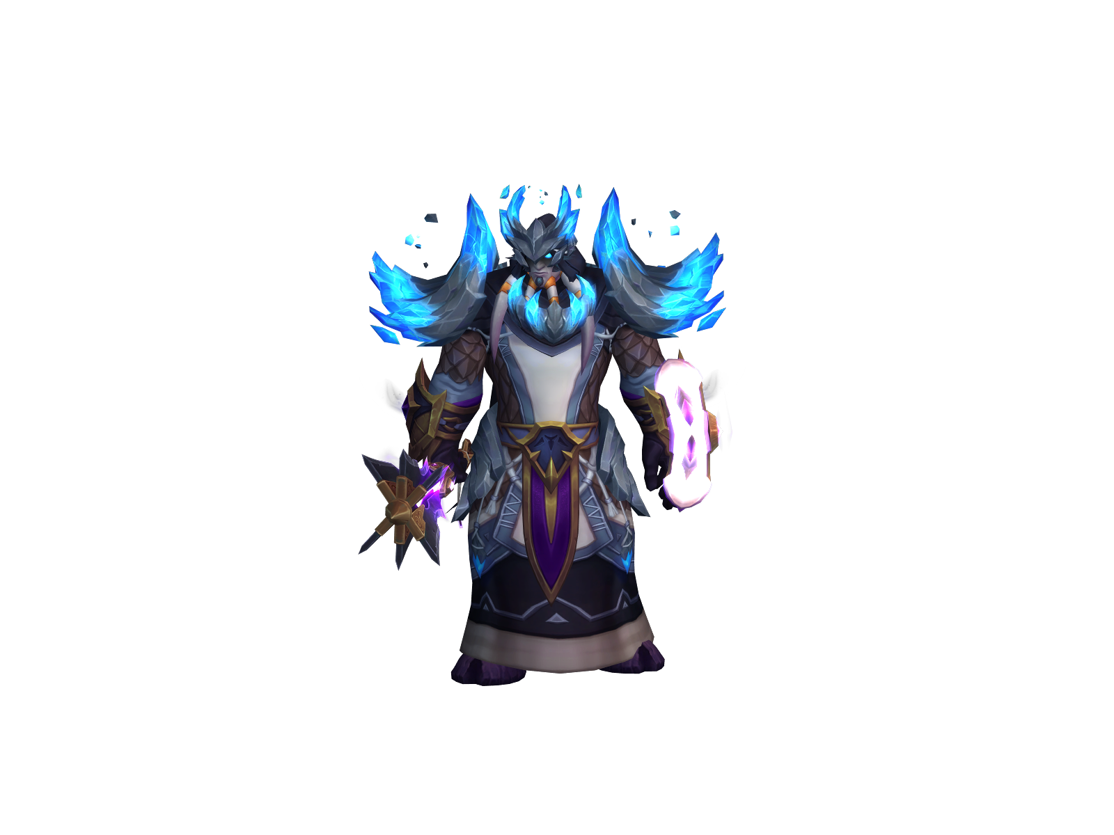 Shamtack 3D character render