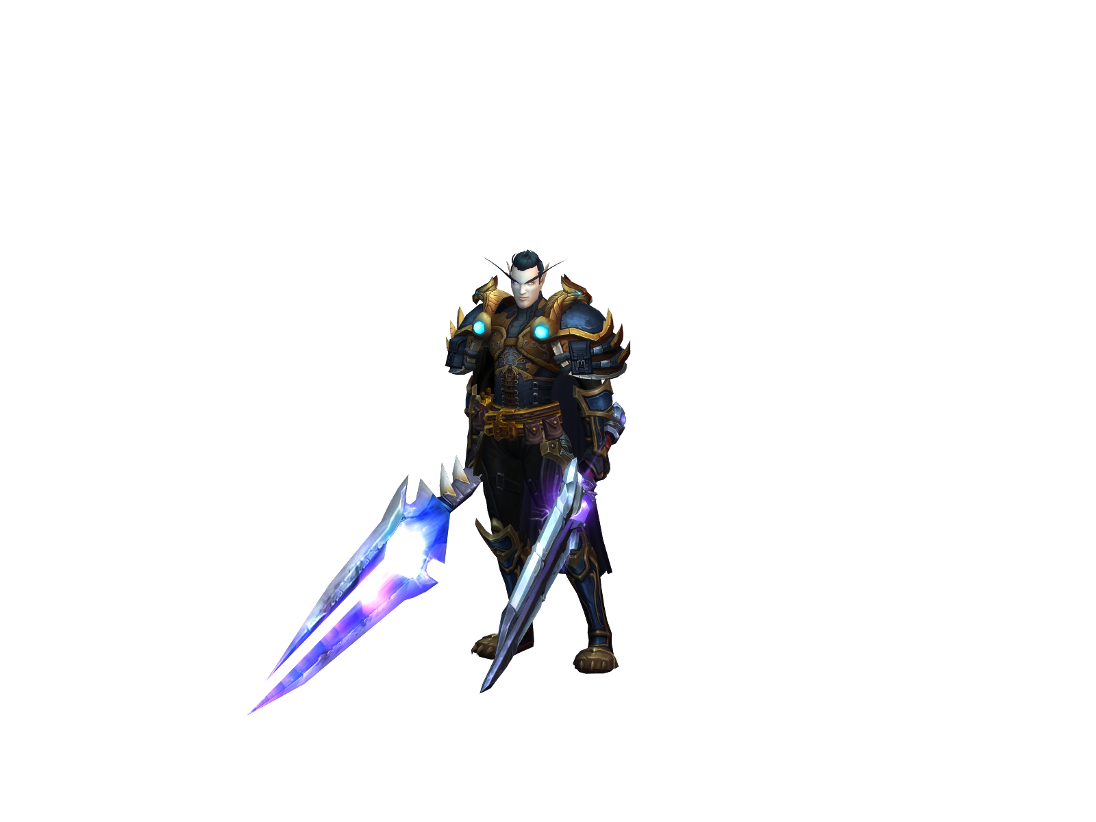 Llinrand 3D character render
