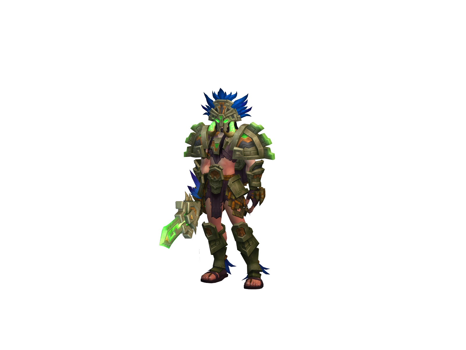 Ariakan 3D character render