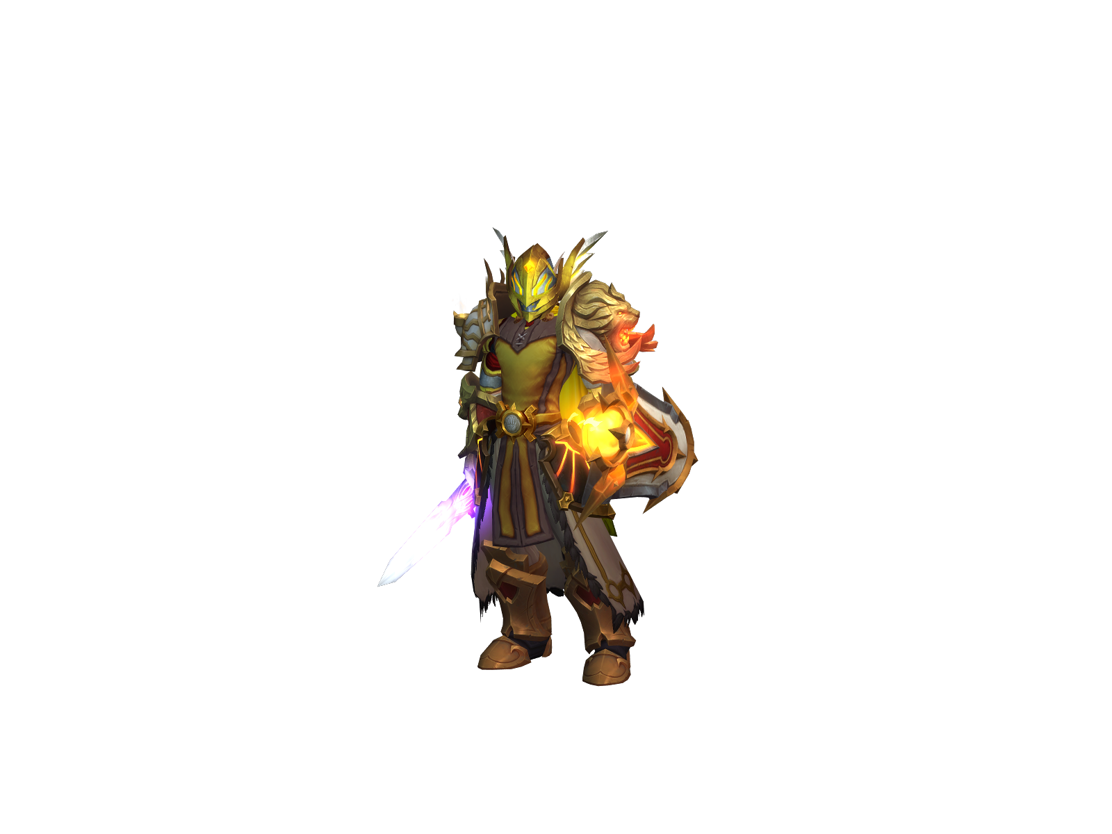 Adventurer 3D character render