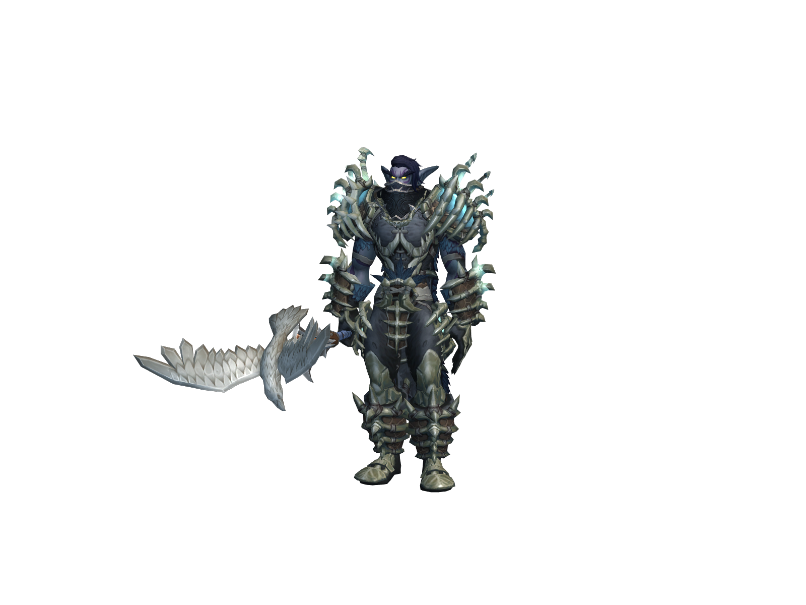 Dapbei 3D character render
