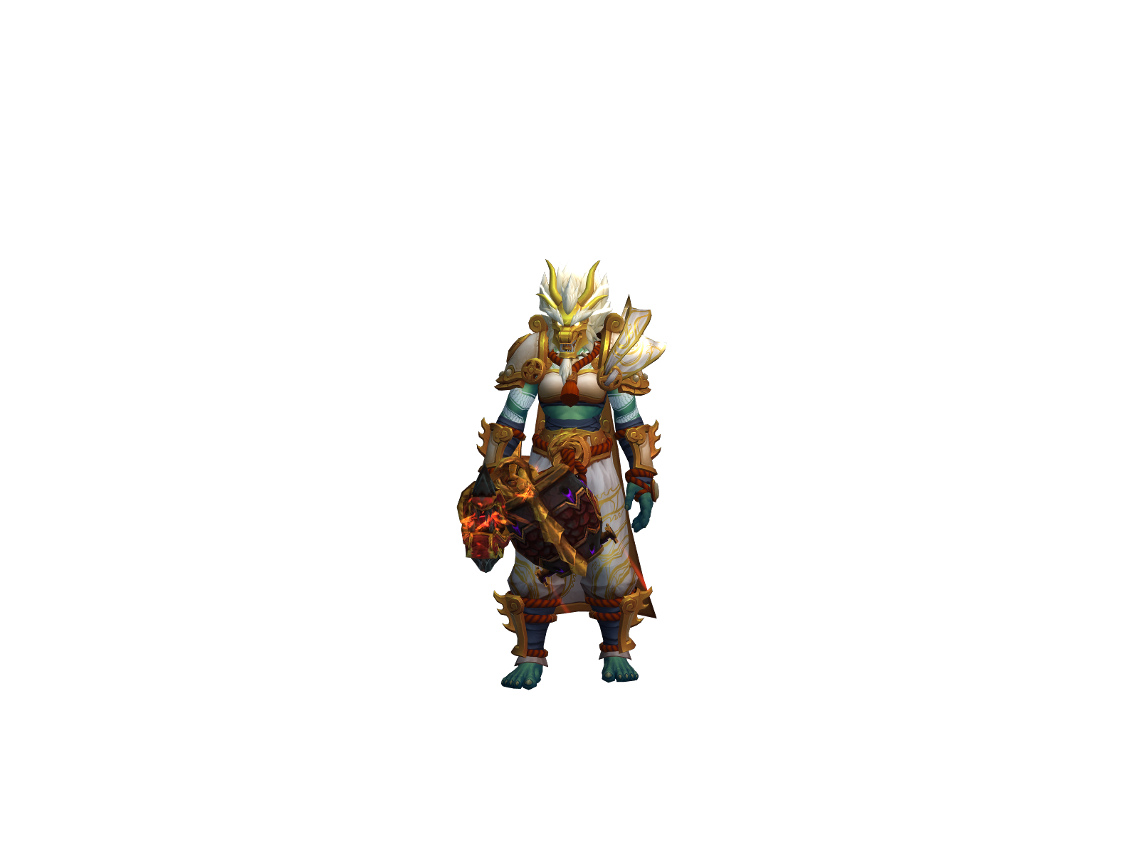 Kungfused 3D character render