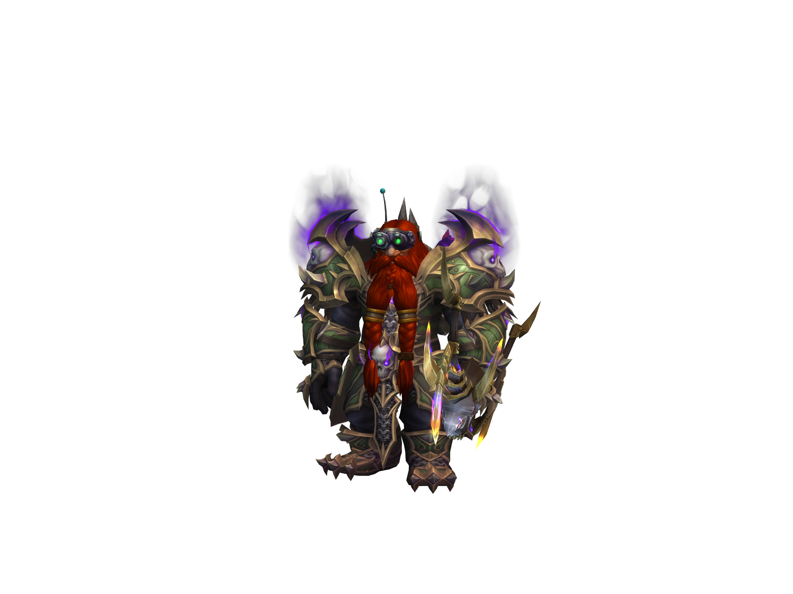 Camocrocs 3D character render