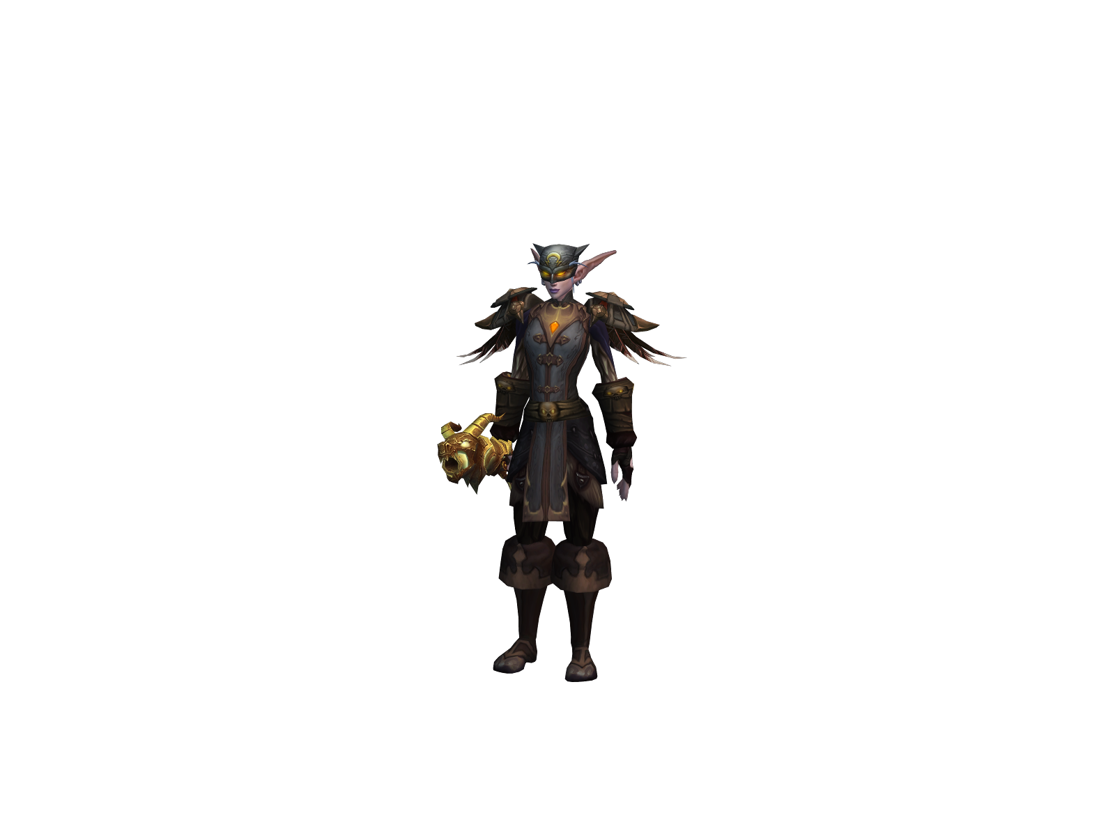 Fulltrapnaga 3D character render