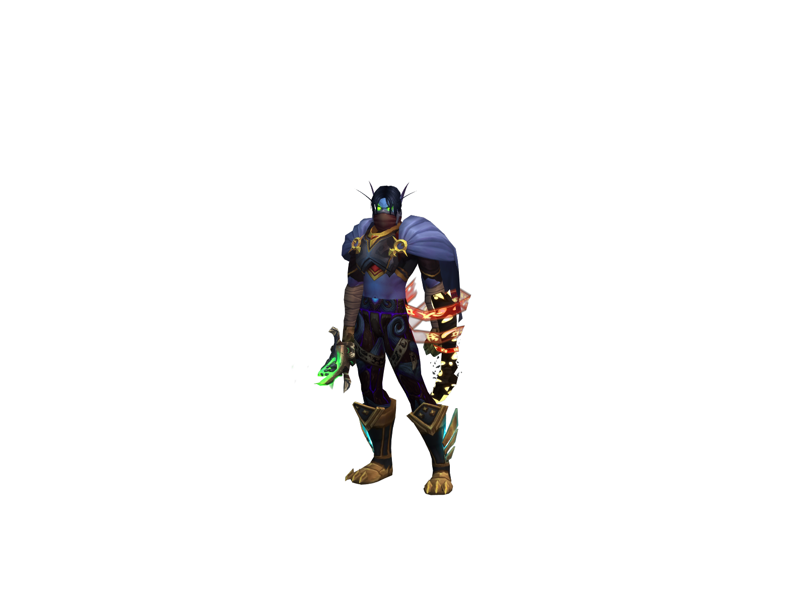Ráziel 3D character render