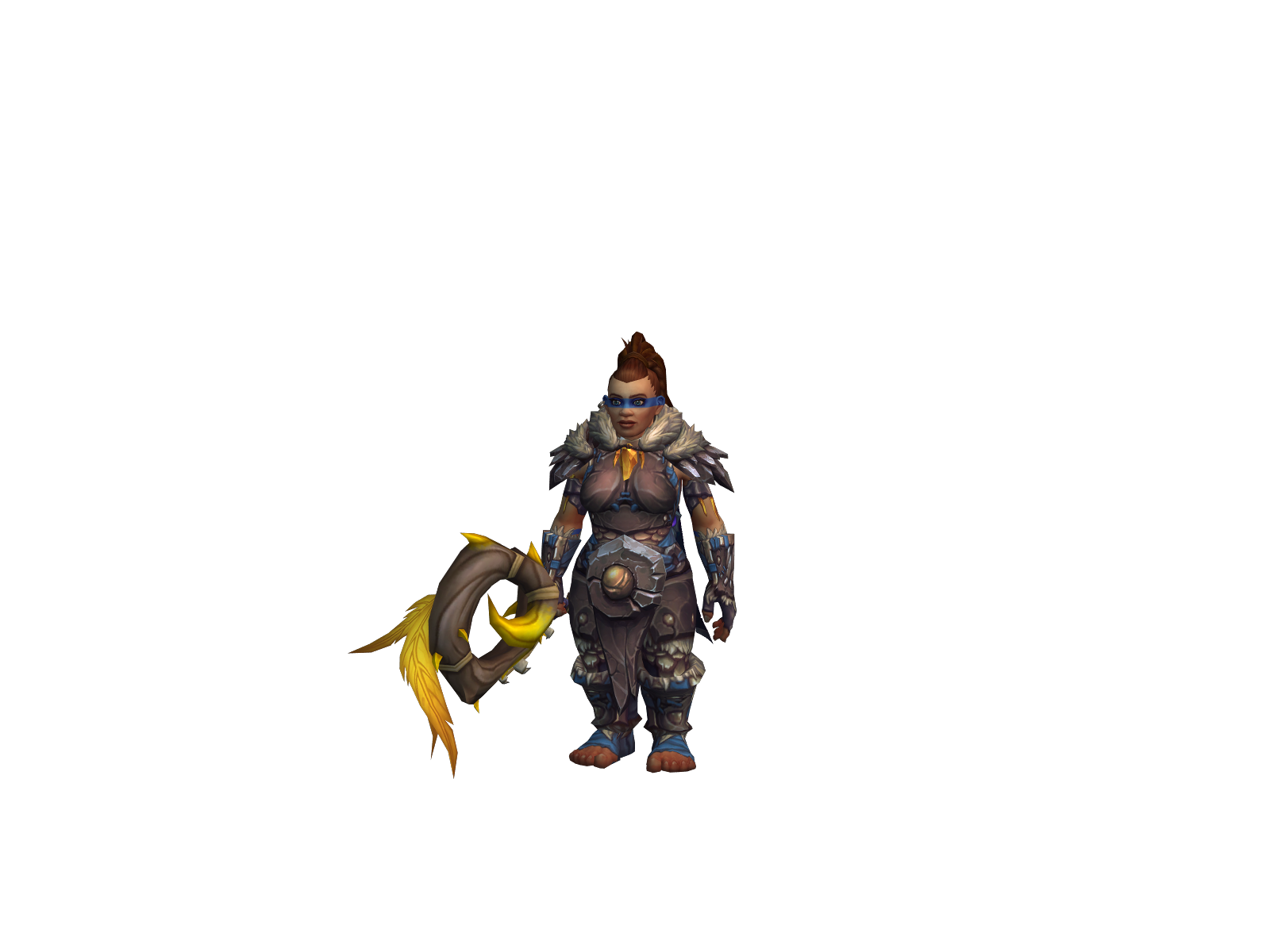 Shocktop 3D character render