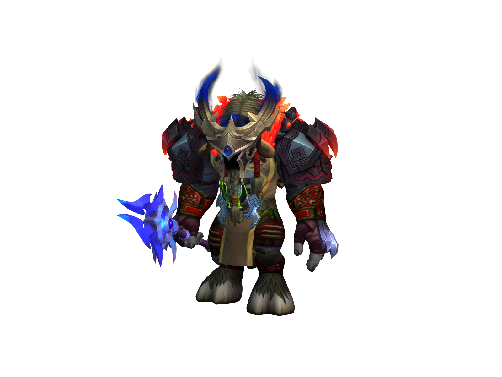 Shreddedbeef 3D character render