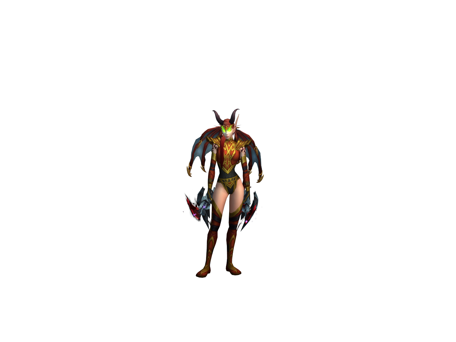 Bodachidari 3D character render