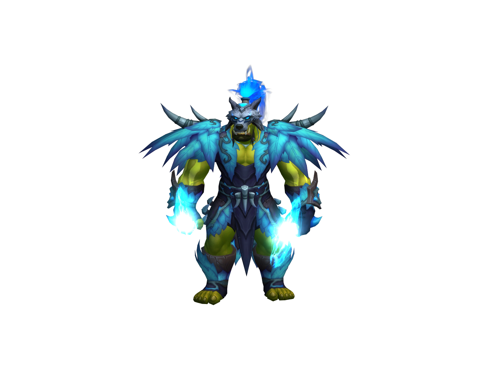 Thunderboi 3D character render