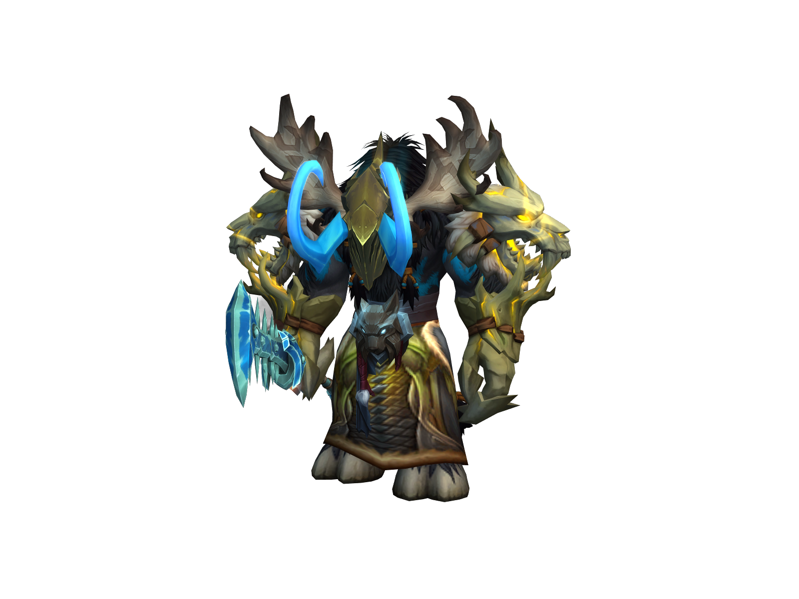 Bearclawslap 3D character render