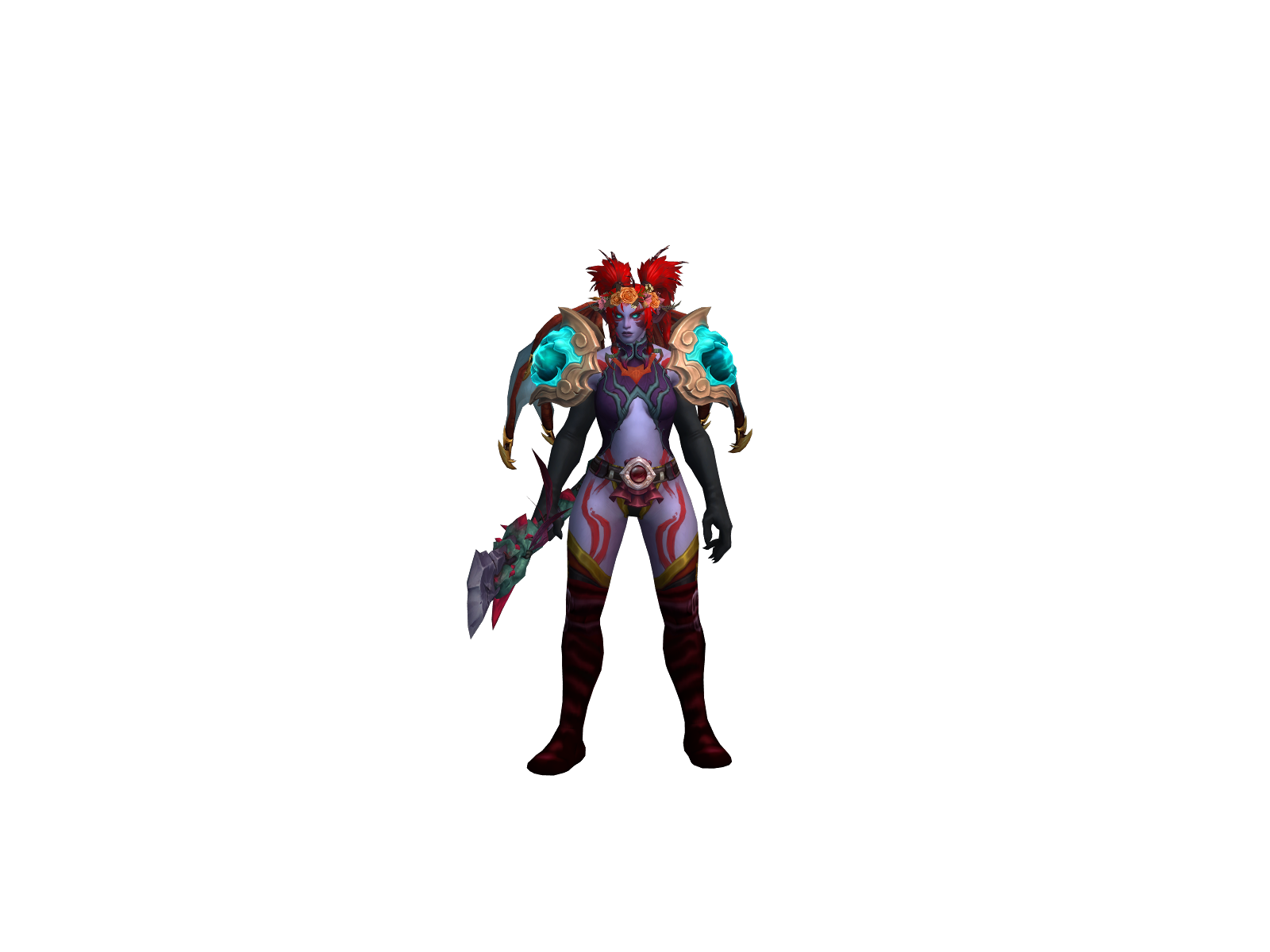 Jangmi 3D character render