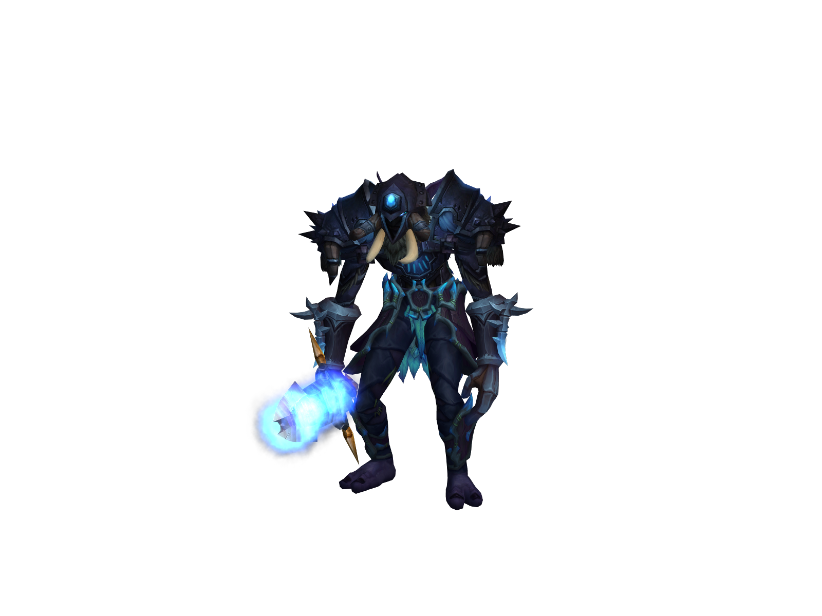 Fadeknight 3D character render
