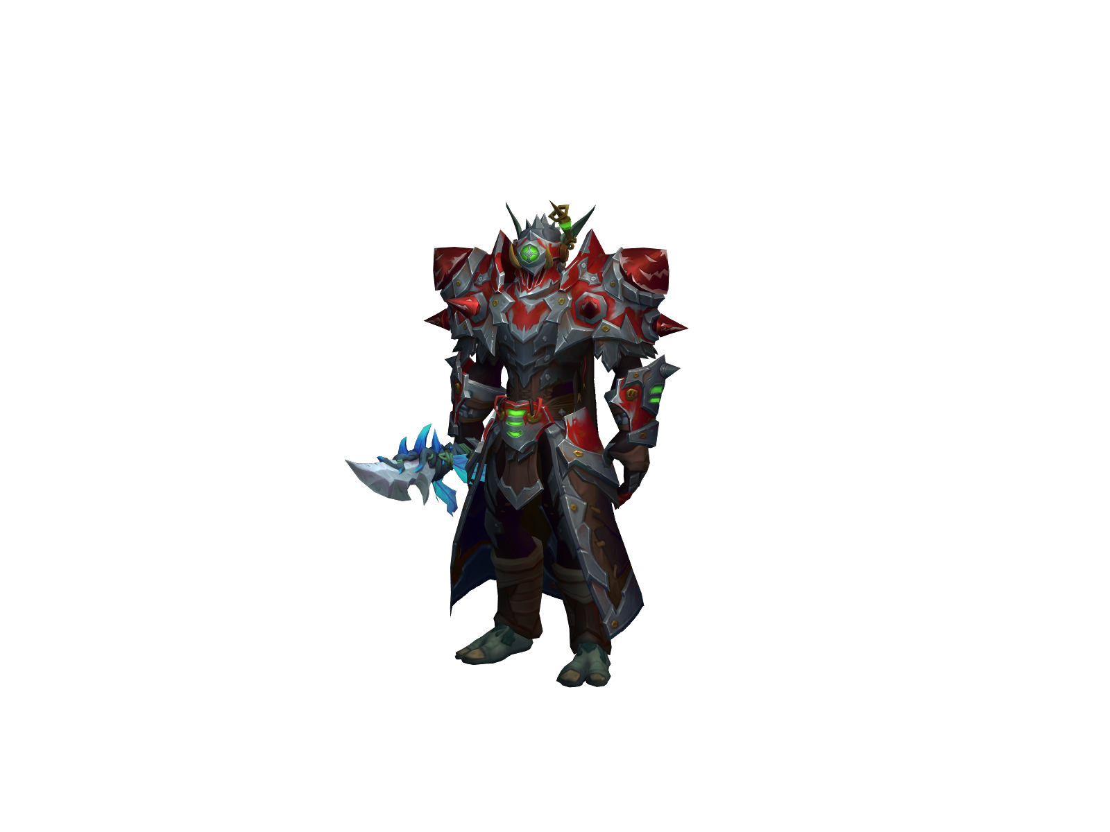 Tazdinger 3D character render