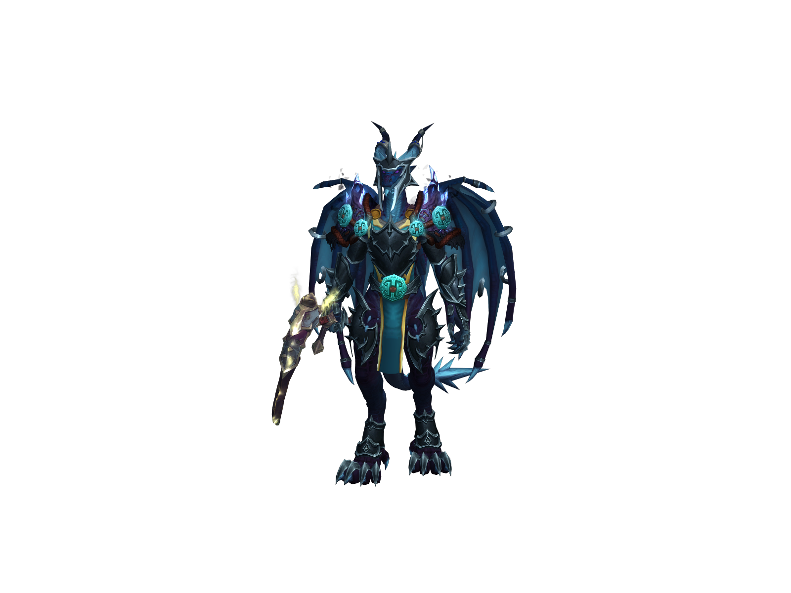 Smaug 3D character render