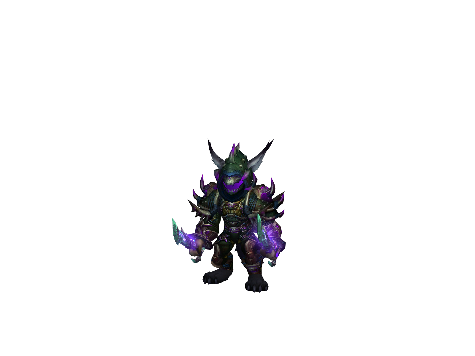 Faux 3D character render