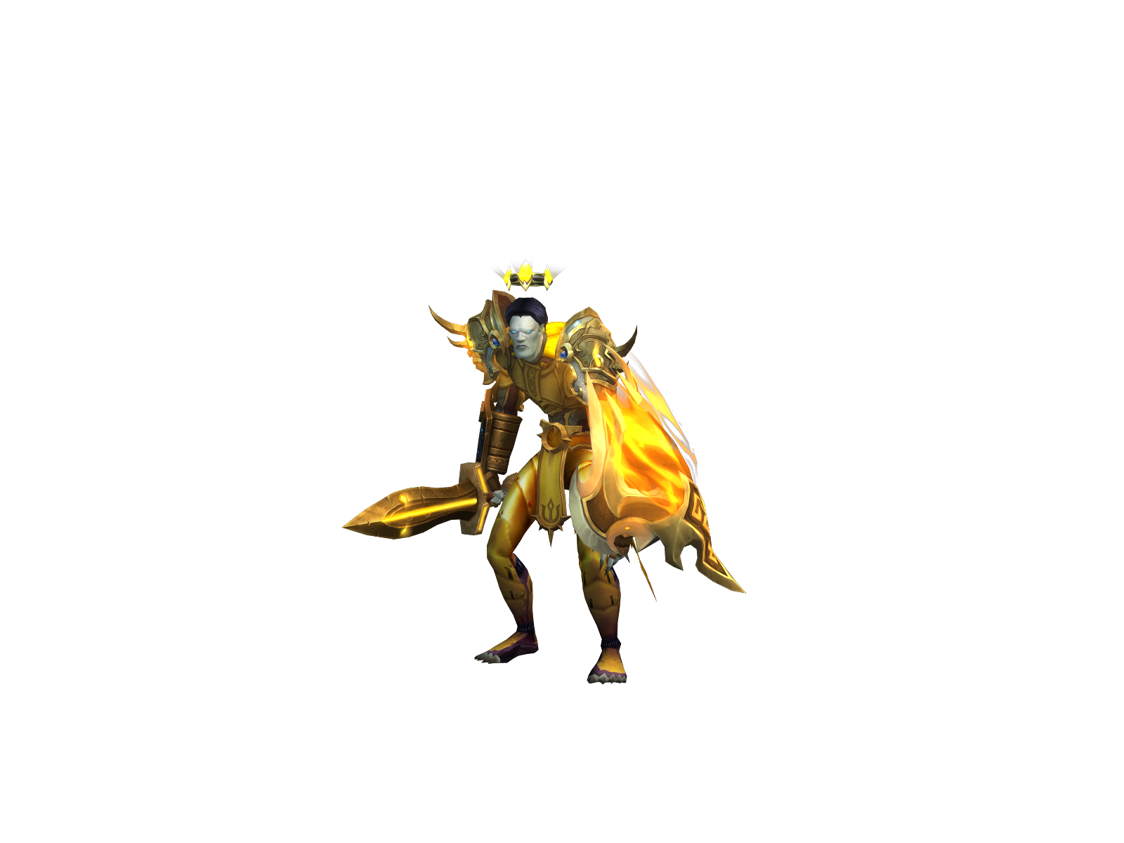 Sronge 3D character render