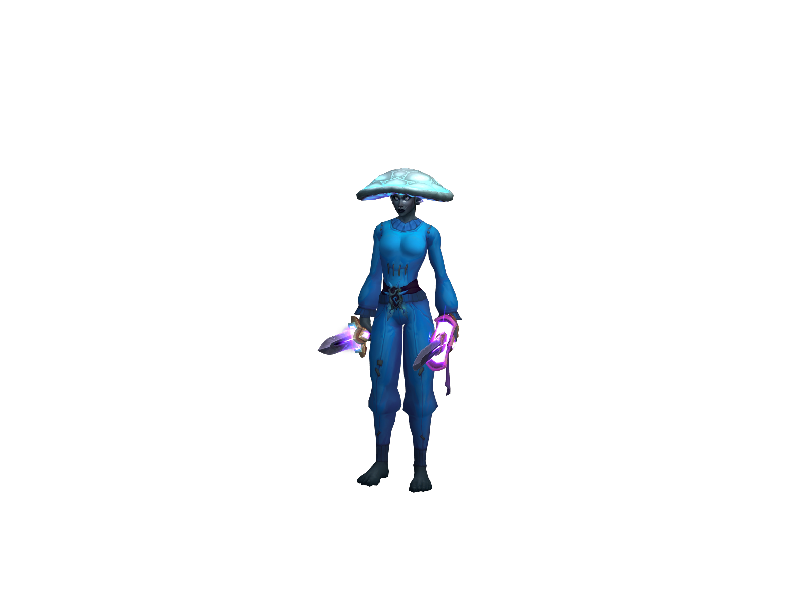 Step 3D character render
