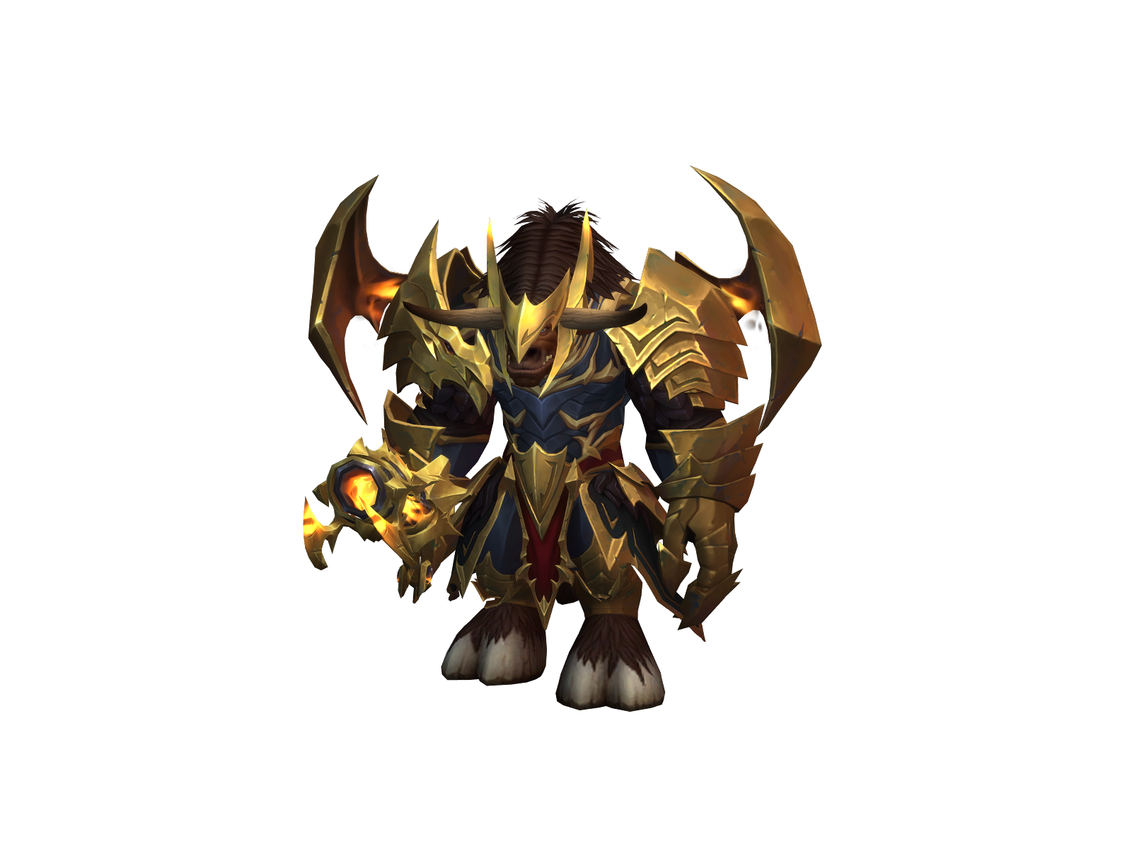 Beastmen 3D character render