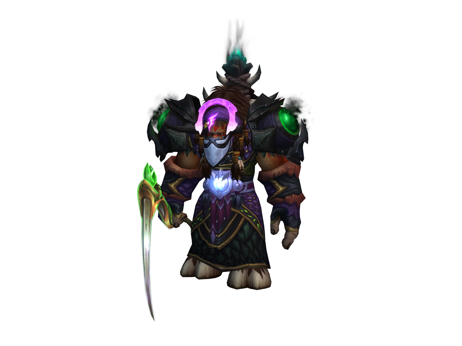 Darksalem 3D character render