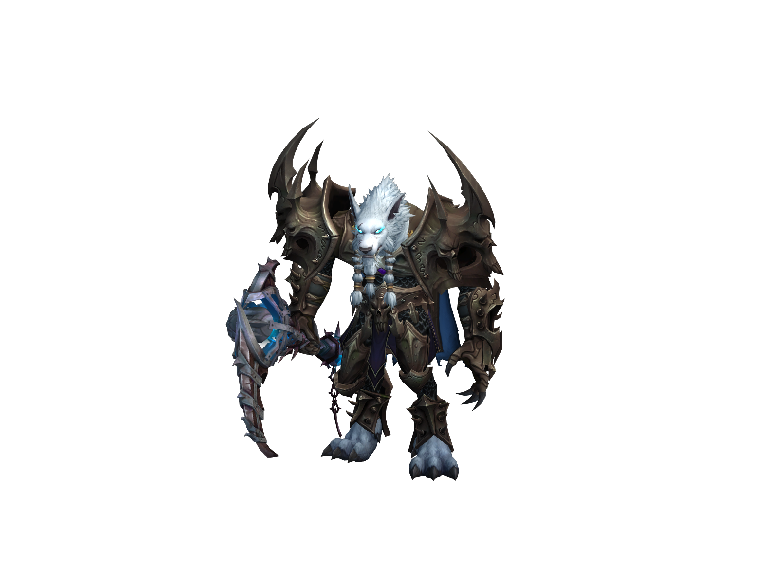 Dahbu 3D character render