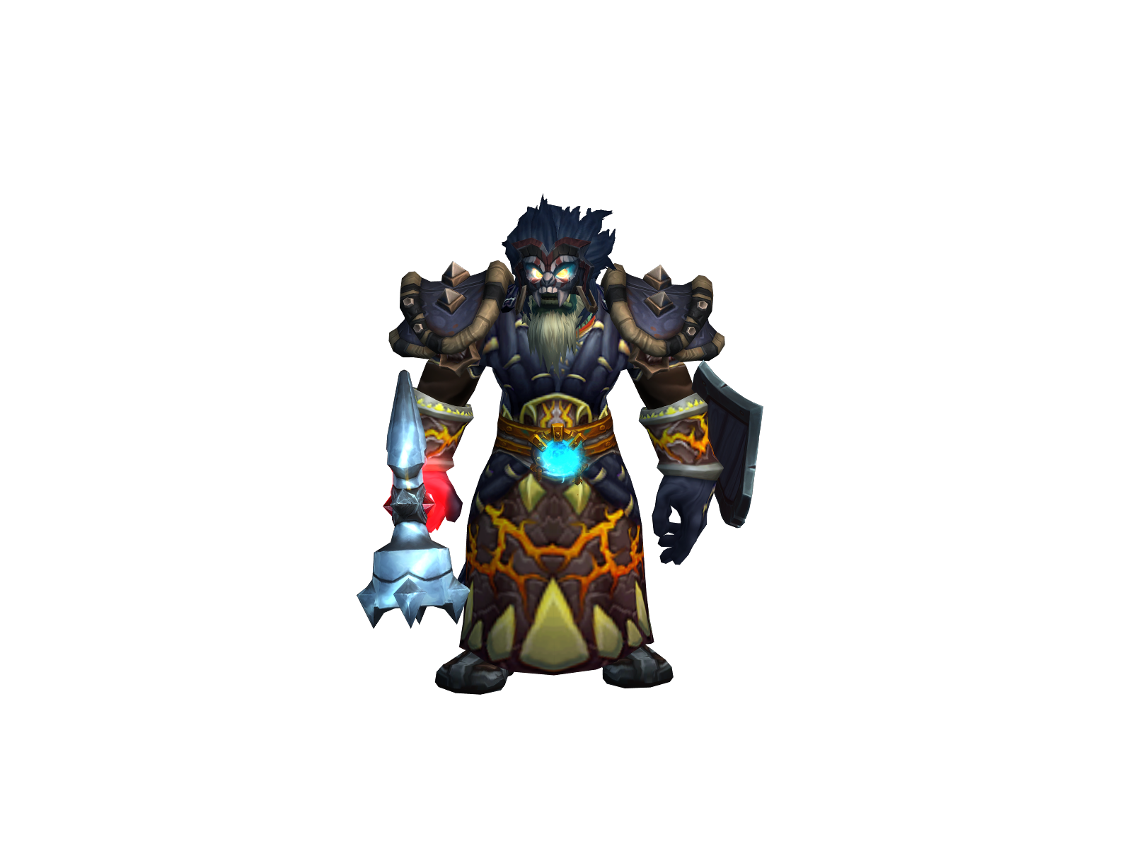 Allshock 3D character render