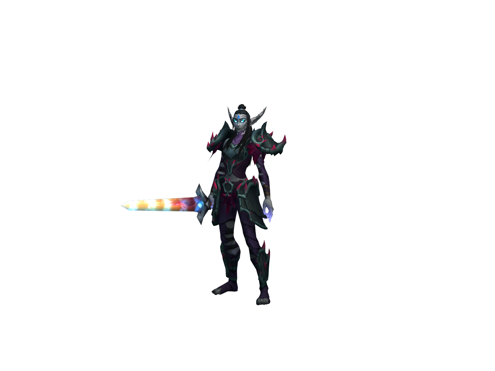 Louna 3D character render