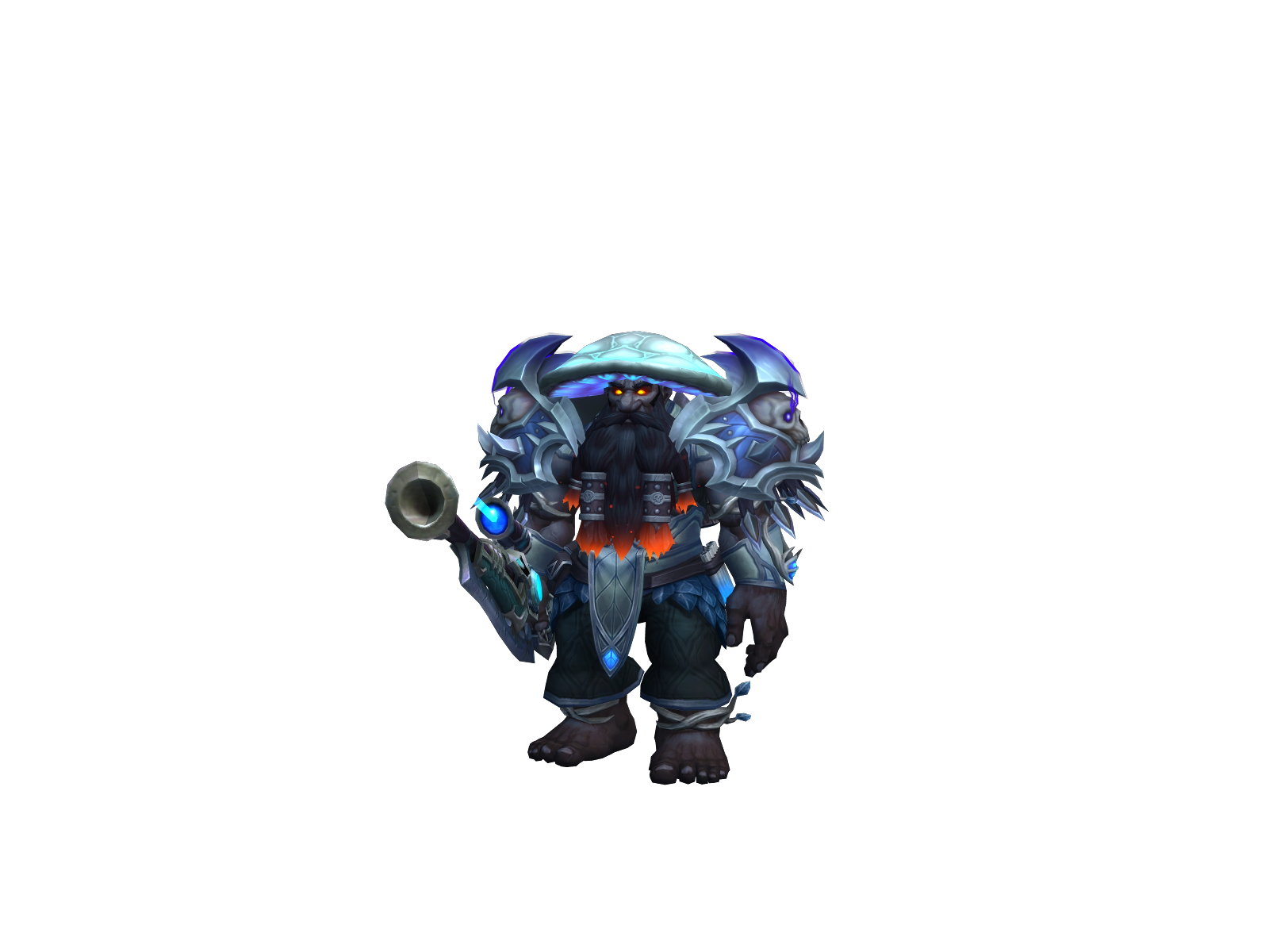 Brorge 3D character render