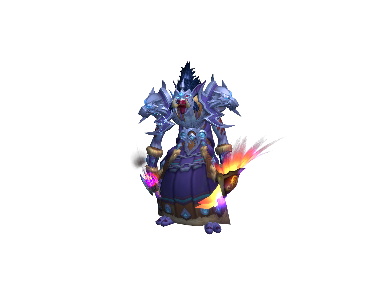 Erzzak 3D character render