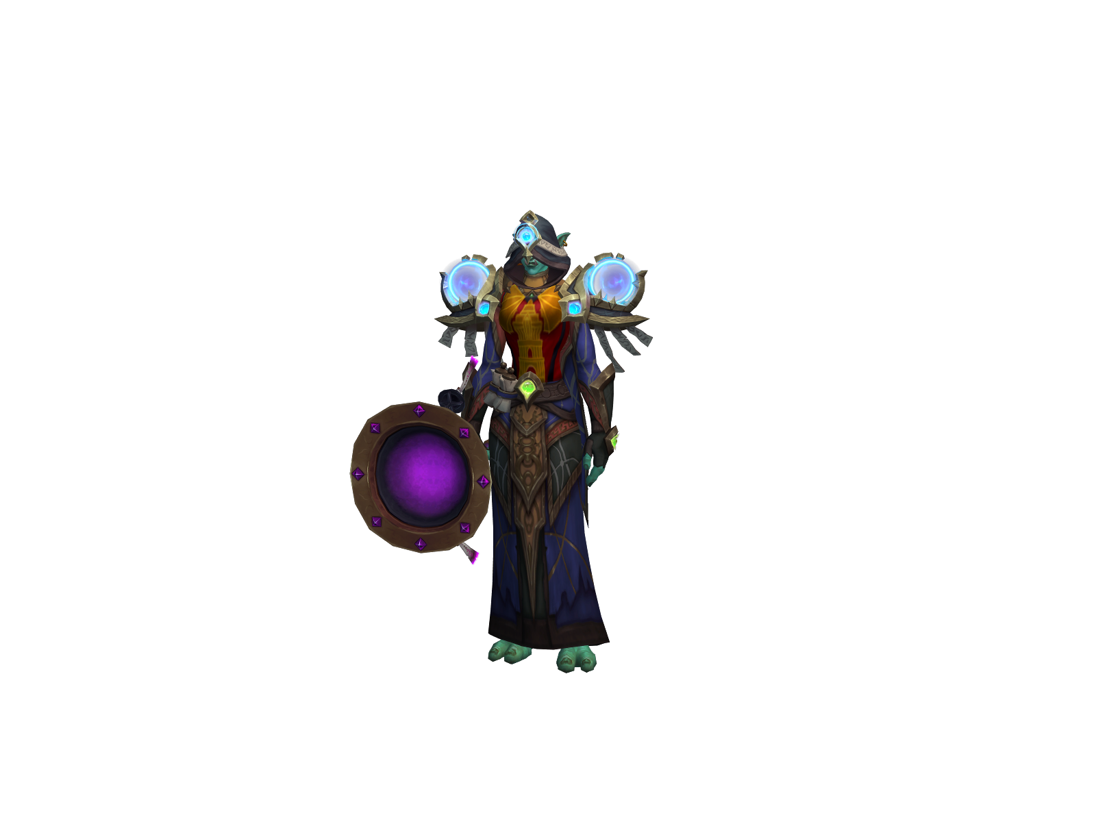 Waterwings 3D character render
