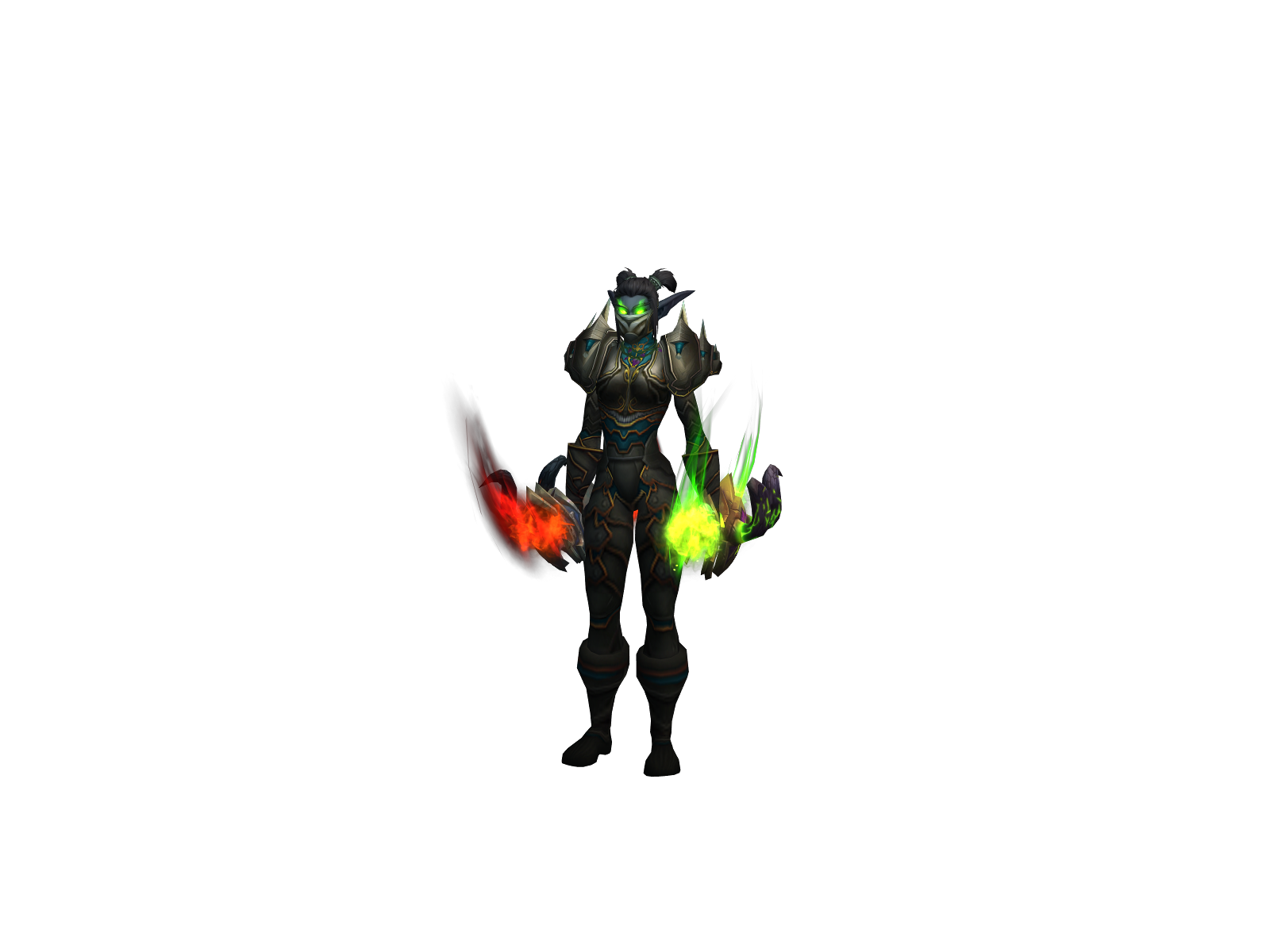 Bladedance 3D character render
