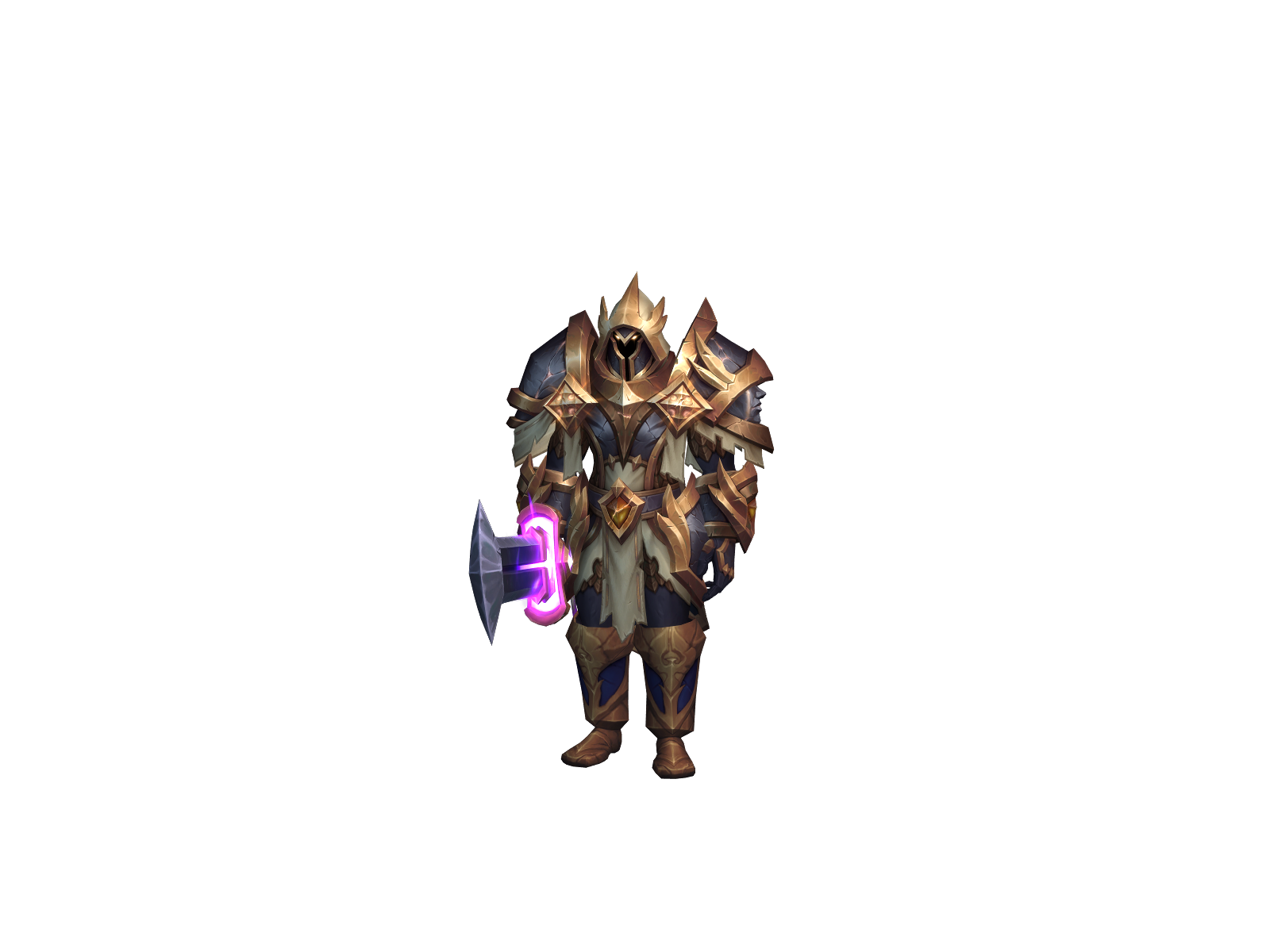 Palthor 3D character render
