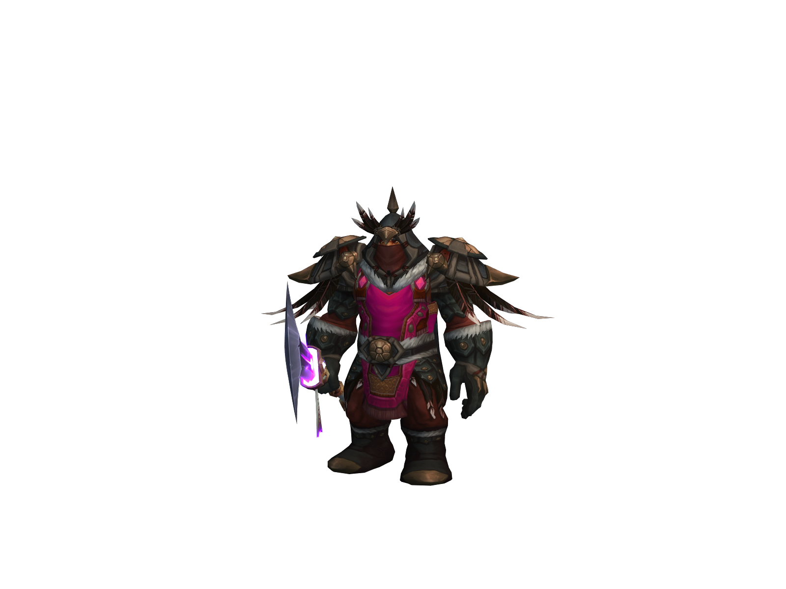 Reddh 3D character render