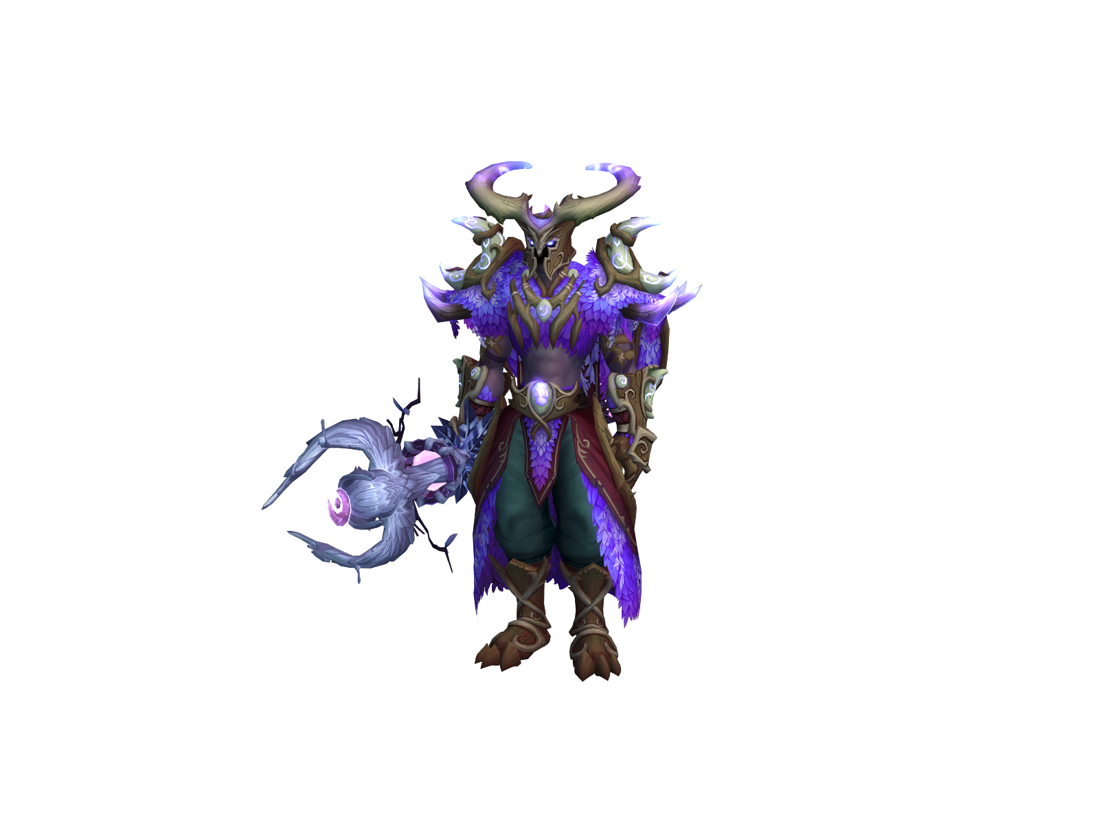 Leafbeard 3D character render