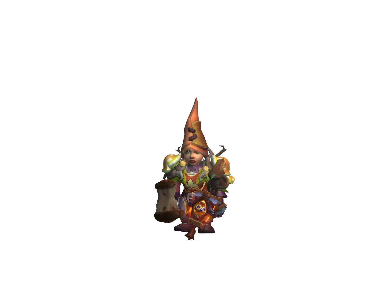 Phoebe 3D character render