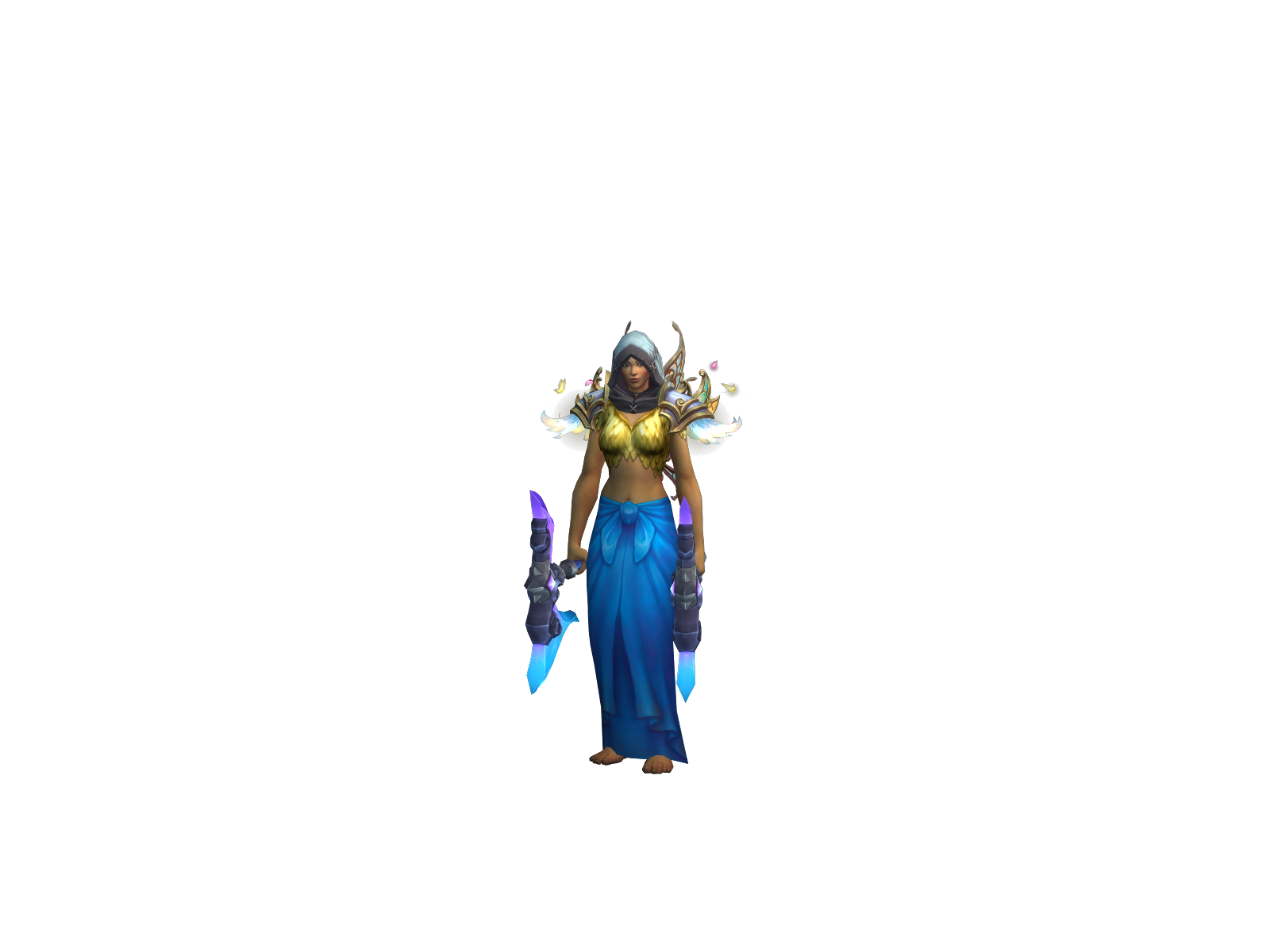 Gryari 3D character render