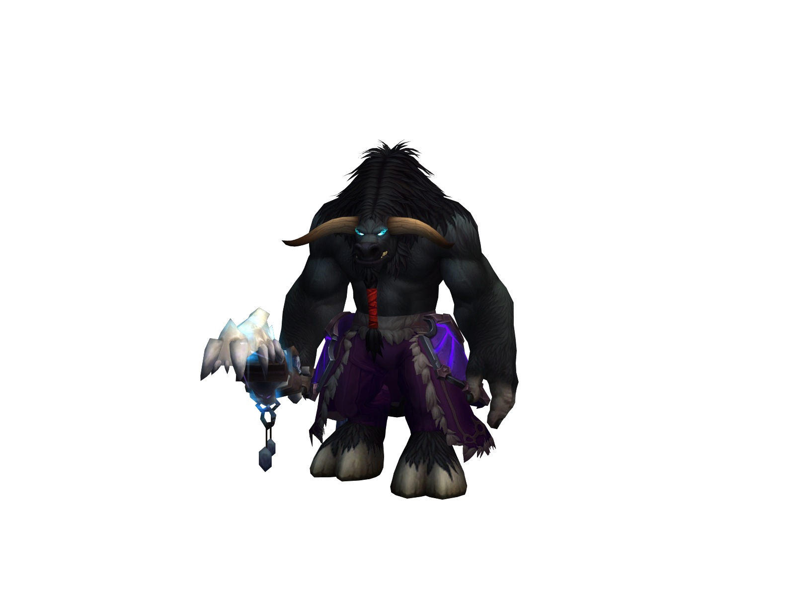 Mùfasa 3D character render