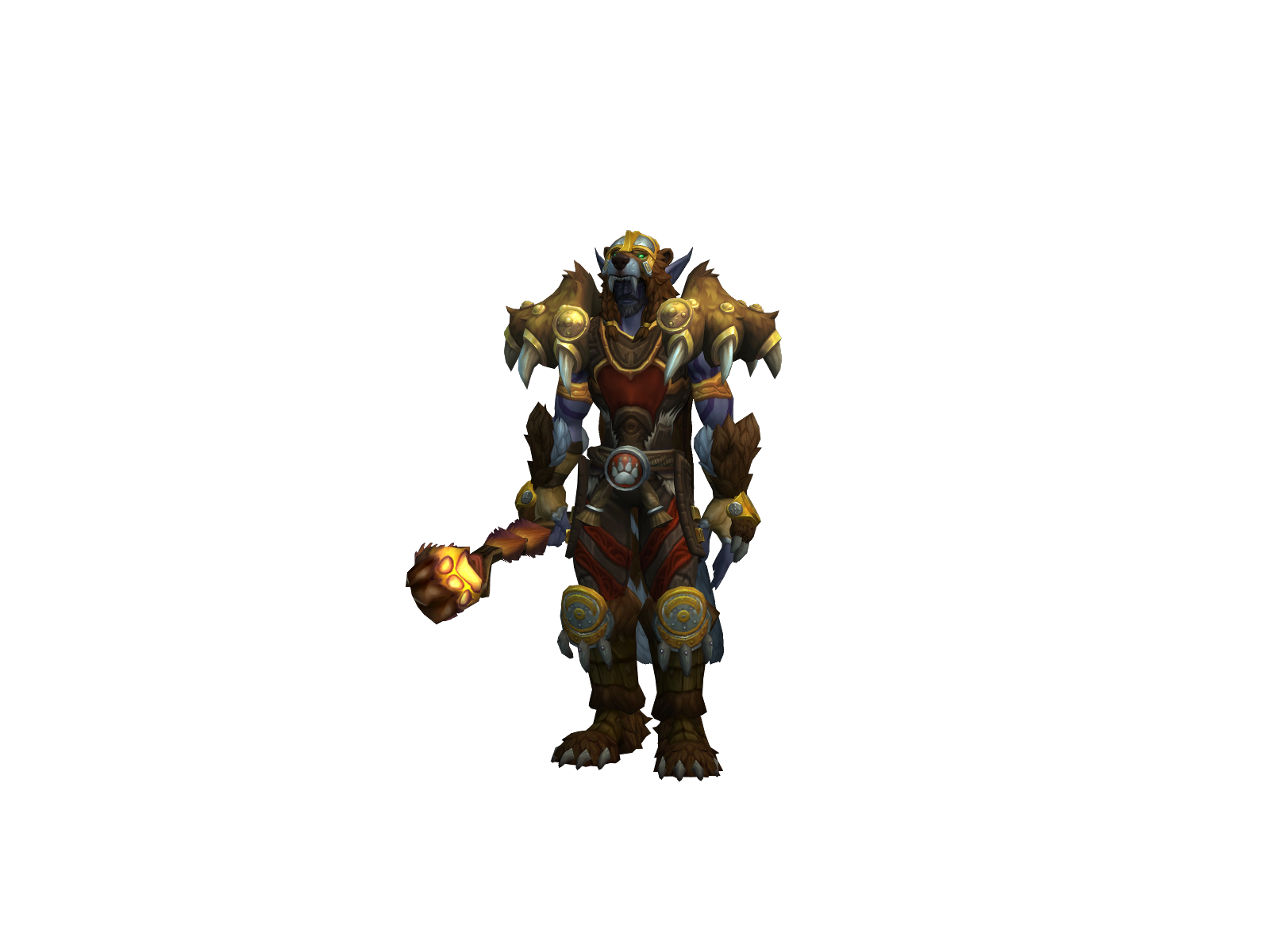 Gairen 3D character render
