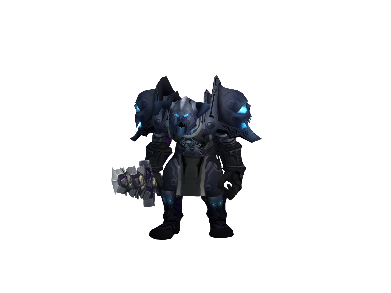 Abaddon 3D character render