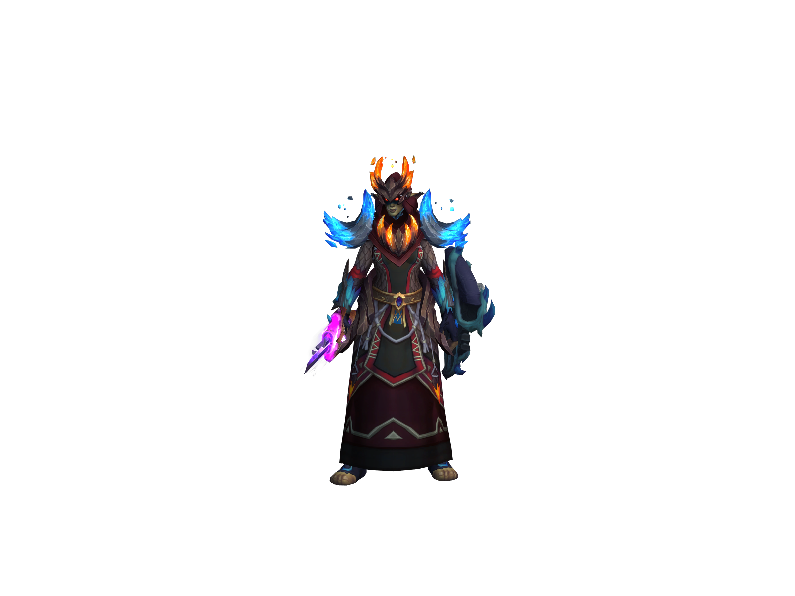Molly 3D character render